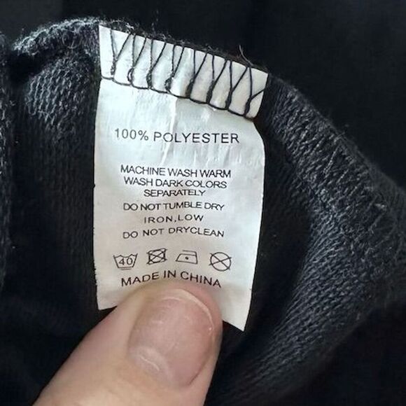 Women's 2XL Black Long Sleeve Knee Length Dress with Pockets Casual - Picture 6 of 7